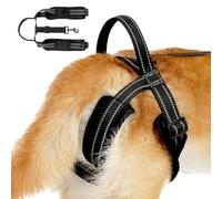 Harnais pour chien - Réglable - Poignée de sécurité - Gilet réfléchissant pour chiens âgés, blessés et handicapés - Aide à la marche confortable - Harnais de récupération pour la thérapie et la
