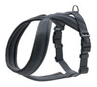 Harnais Pour Chien Rembourré London Comfort - Hunter - Taille 57-70 Cm - Noir - Extérieur