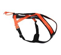 Harnais pour chien Rush Harness, orange/noir, 6
