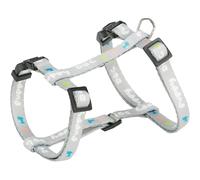 Harnais Junior pour chiots avec laisse 27-45 cm/10 mm gris clair