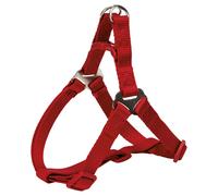 Trixie Harnais pour chien One Touch Premium – L 65–80 cm / 25 mm – Rouge