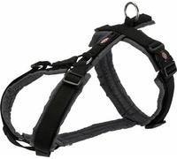 Harnais pour chien Trixie Premium Trekking noir/gris
