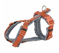 Trixie Harnais de Trekking de qualité supérieure pour Chien, Marron Rouille/Gris Graphite