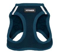Harnais pour chien Voyager Step-In Air by Best Pet Supplies - Harnais en maille respirante pour chiens de petite et moyenne taille, Bleu, size XS - Poitrine 33-37 cm