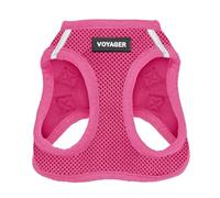 Harnais pour Chien Voyager Step-in Air by Best Pet Supplies - Harnais en Maille Respirante pour Chiens de Petite et Moyenne Taille, Fuchsia, Size XS - Poitrine 33-37 cm