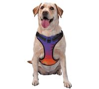 Harnais pour chiens de petite, moyenne et grande taille - Sangles réfléchissantes réglables avec boucles à dégagement rapide