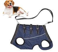 Harnais pour chiens, gilet de vie respirant avec poignée, harnais d'aide à la marche pour chiens, fournitures pour animaux de compagnie pour marcher, monter et descendre les escaliers pour chiens âgés