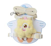 Harnais pour chiens - Harnais en corde pour chien, harnais réglable pour chien, corde de promenade pour chien avec poupée en peluche, fournitures pour animaux de compagnie pour chiens de petite et