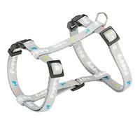 Harnais Pour Chiens - Trixie - Junior - Réglable - Laisse Incluse - Couleur Gris Clair