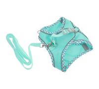 Harnais pour Chiot Réglable Réfléchissant en Polyester, Tailles XXS à S | Laisse D’environ 150cm, Tour de Poitrine 30 à 48cm, Tour de Cou 30 à 42cm