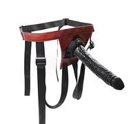 Harnais pour couples BDSM Gode-ceinture 19 cm Slip gode avec gode anal