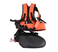 Harnais pour Débroussailleuse Harnais à Double Sangle Bretelles Réglables Confort pour Tondeuse Ceinture en Nylon en Forme de Y Accessoir de Jardin