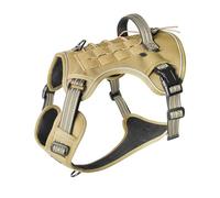 Harnais pour Grands Chiens en matériaux Haute résistance offrant Un contrôle et des Protections complets pour Les promenades Quotidiennes et Les Voyages d ' Aventure