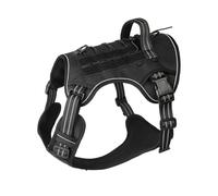 Harnais pour grands chiens Strength Materials offrant un contrôle et des protections complets pour les promenades quotidiennes et les voyages d ' aventure Harnais de sécurité pour animaux de compagnie