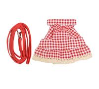 Harnais pour lapins - Vêtement et laisse pour promener les petits animaux de compagnie | Vêtements respirants avec corde de guidage pour extérieur, jardin, voyage, camping