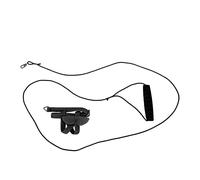 Harnais pour Oiseaux avec Ailes d'ange Mignonnes, Corde de Traction Confortable pour Perroquet Volant pour entraînement en Plein air, matériau en Polyester Durable et sûr, (Noire)