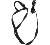 Harnais pour oiseaux Ligne ultra-légère corde d'aviation réglable pour perroquet -Jeux en plein airnoir xl xl