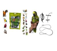 Harnais pour oiseaux pour toutes les races, taille grande ou moyenne, attache rapide, élastique 10 mm, laisse en corde 3 mm détachable, 1 m
