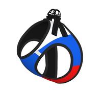 Harnais pour petit animal de compagnie - Petite taille, imprimé drapeau de la Slovénie réglable, pour chats et chiens, parfait pour la promenade en plein air