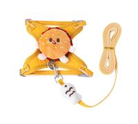 Harnais pour petit chien - Anti-fuite - Doux - Sans traction - Avec | Ensemble de harnais pour chien de taille moyenne pour l'entraînement, les excursions du w nd, le camping, les voyages