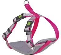 Harnais pour petit chien S, rose fluo
