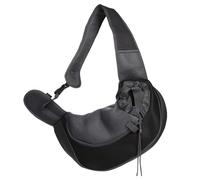 Harnais pour petits animaux de compagnie, convoyeur d'épaule pour chien, sac banane pour chien et chat avec bandoulière réglable pour l'épaule, filet respirant antidérapant de convoyeur de chien et