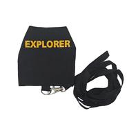 Harnais Pour Reptile Dragon Barbu - Système D’attache Réglable Ventilation Optimisée Matière Douce Ajustement Précis Support De Traction Sécurisé Mobilité Contrôlée Accessoire Promenade Extérieur Conf