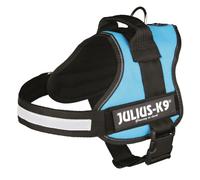 Harnais Power Julius-K9 - 0 - M-L : 58-76 cm-40 mm - Aigue-marine - Pour chien