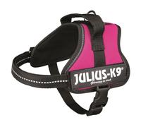 Harnais Power Julius-K9 - Mini-Mini - S : 40-53 cm-22 mm - Fuschia - Pour chien