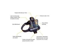 Harnais Power, Mini/M: 51-67 Cm, Noir - 15020 - Julius