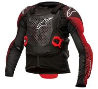 Alpinestars Bionic Tech, veste de protection pour les jeunes S/M Noir/Rouge/Blanc Noir/Rouge/Blanc