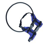 Harnais protecteur chien aveugle,Collier de Navigation pour Chien Malvoyant avec Bandes Réfléchissantes,Collier guide souple | pour la promenade, les voyages, l'éducation, en extérieur et en intérieur