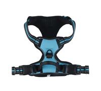 Harnais réfléchissant anti-traction pour chiens - Harnais tactique de style gilet pour grandes races (bleu ciel, S)
