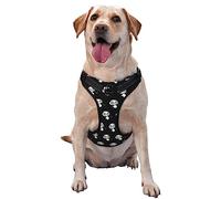 Harnais réfléchissant pour chien et grand chien avec imprimé panda