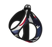 Harnais réfléchissant pour chien Motif aigle américain Fly Eagle 1