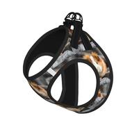 Harnais réfléchissant pour petit chien ou chat avec imprimé cochon d'Inde