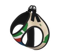 Harnais réfléchissant réglable pour chats, chiens et petits animaux de compagnie, gilet de marche en maille douce et respirante avec laisse anti-évasion