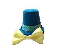 Harnais réglable en forme de dragon barbu 3 pièces avec chapeau de magicien et nœud papillon pour reptiles et petits animaux de compagnie, costume de vacances, Halloween, Thanksgiving