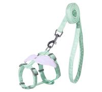Harnais réglable et laisse anti-fugue pour la marche - Sangle à ailes de dessin animé - Accessoires photo souples - Harnais et laisse réglables - Anti-fuite