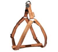 Harnais réglable Mc Leather 20mm jaune