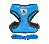 Harnais réglable pour animaux - Phoesky - Veste réglable - Maille polyester - 2 5-4 kg - 39 cm buste - 30 cm tour de cou