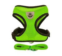 Harnais réglable pour chat - Phoesky - Veste en maille de polyester - Taille S (1,5-2,5 kg) - Buste 34 cm