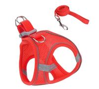 Harnais réglable pour chat pour la promenade - Petit, moyen et grand chaton - Fournitures pour voyage, sac à dos d'entraînement