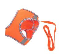 Harnais Réglable pour Chien et Chat, Léger, Réfléchissant, Polyester | Promenade Quotidienne et Dressage, Orange, Sûr et Pratique, Réutilisable, Style Unique, pour Chats et Chiens