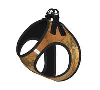 Harnais réglable pour chien imprimé carte du monde harnais de promenade chiot harnais laisse clips harnais animal domestique harnais dressage gilet animal de compagnie