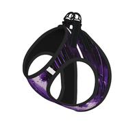 Harnais réglable pour chien imprimé Rain02 Violet