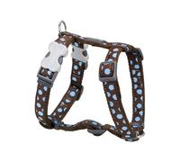 Harnais réglable pour chien Red Dingo Marron 12 mm