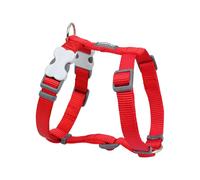 Harnais réglable pour chien Red Dingo Rouge 15 mm