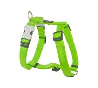 Harnais réglable pour chien Red Dingo Vert 12 mm