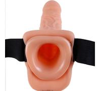 Harnais Réglable Télécommande Pénis Réaliste avec Testicules 23 Cm